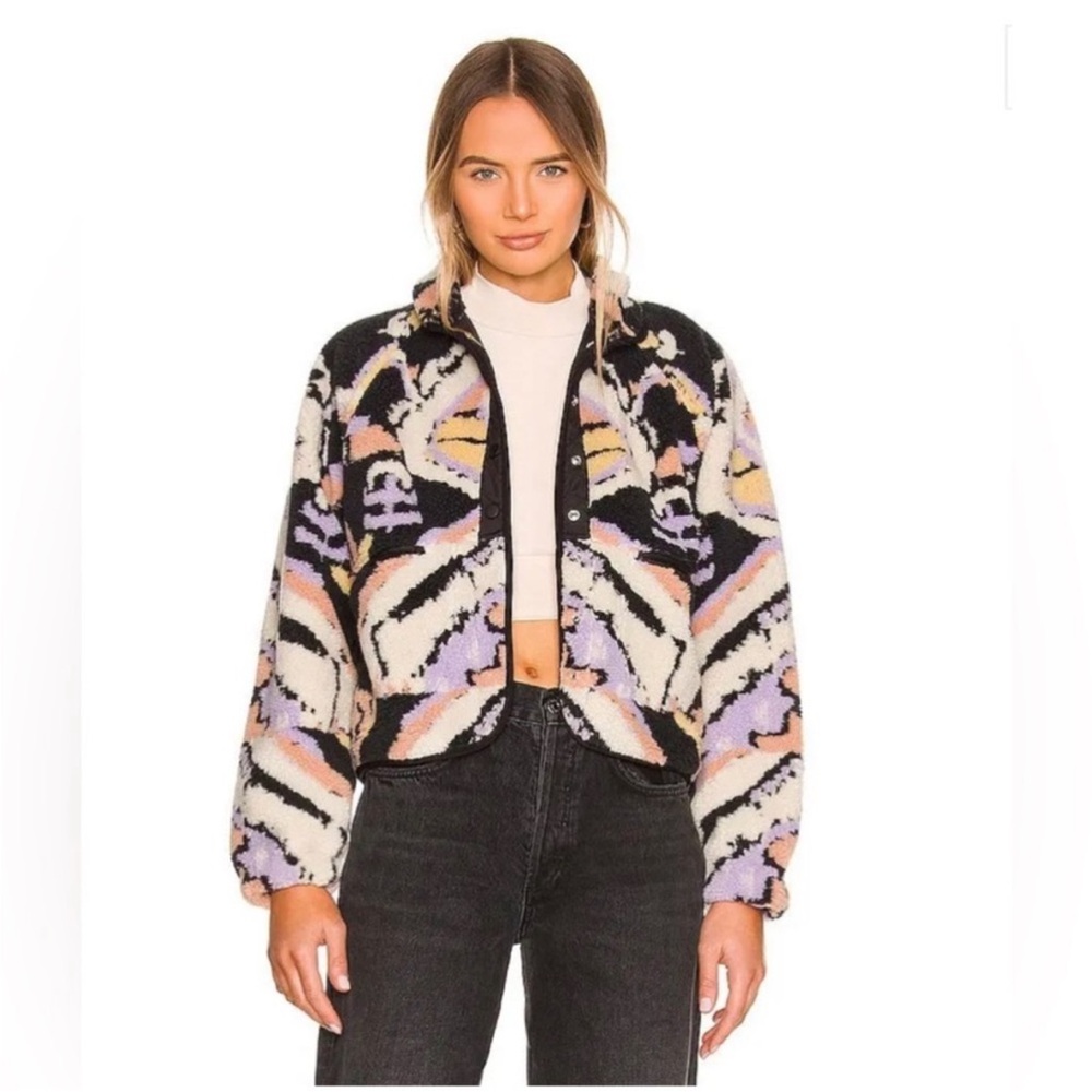 Free People Rocky Ridge Fleece Jacket